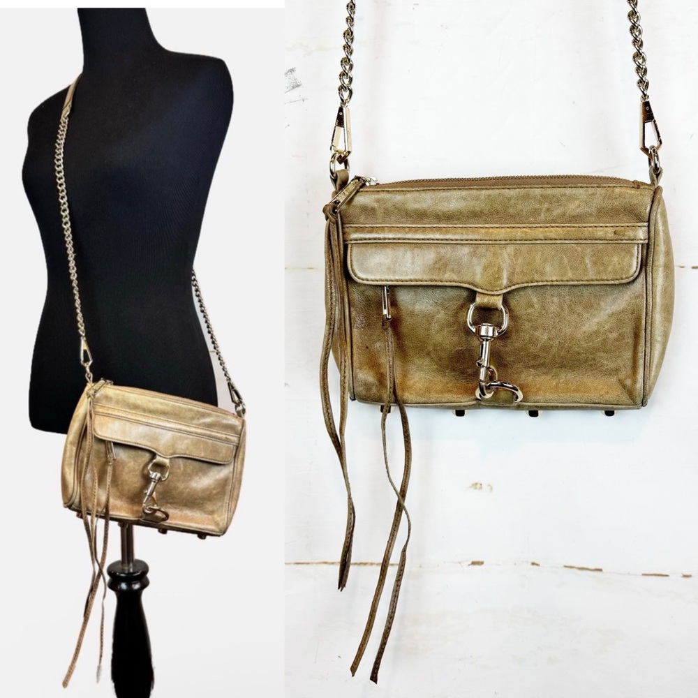 Rebecca Minkoff | Tan Leather Crossbody Bag